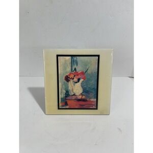 Henri Matisse Flowers 1903 Painted Tile Table of Wall Hanging San Francisco MOMA